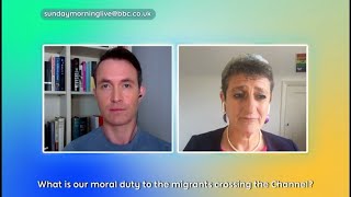 Sunday Morning (Aug 2020) — Douglas Murray, Emma Webb — Moral duty to migrants crossing the channel