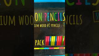 Beautiful pencils.|(Sharpened)|✏️✏️|Subscribe|#short.