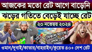 আজকের টাকার রেট কত | Ajker takar rate | ওমান/দুবাই/কাতার/কুয়েত/বাহরাইন/মালেসিয়ার এক রিংগিত কত টাকা