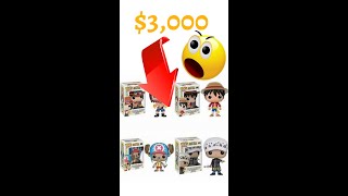 One of These One Piece Funko POPS! are Worth Almost $3,000! #shorts