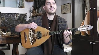 Vasilis Kostas plays his original “Reaching for Hope” on the Laouto made by Tasos.