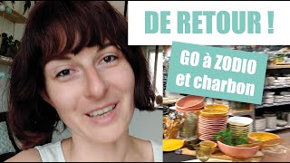 De retour ! GO à ZODIO | bâtonnet de charbon