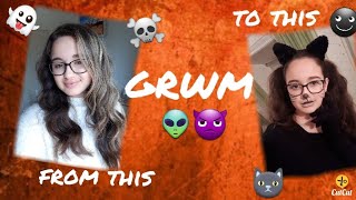 👻☠👽GRWM for HALLOWEEN 🐱☻👿