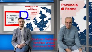 BORE al voto 8-9 Giugno 2024 - Confronto elettorale tra i due candidati Sindaco GIUSTI - RESMINI