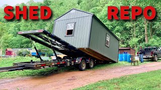 Repossessing A Shed:Out In The Sticks!