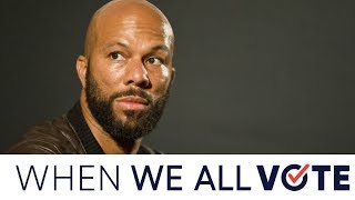 Common has a message for African American voters