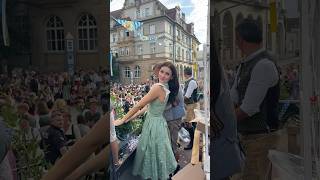 Gäubodenfest 2024 Auszug #shorts #short #bavaria #dirndl