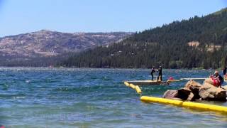 Californians beating the heat by heading to the beach, mountains and lakes!