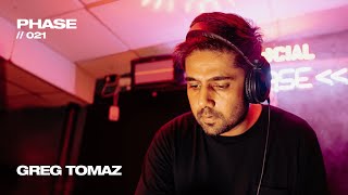 Greg Tomaz - LIVE from PHASE (Edition 021) • Bangalore (India)