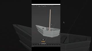 boat modeling blender-mds design #shorts #animation #blender #mdsdesign 🌊