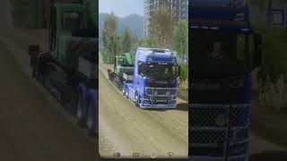 Woww ada truck bawa excavator gaes #trucksimulator #gaming #androidgameplay #mobilegameplay