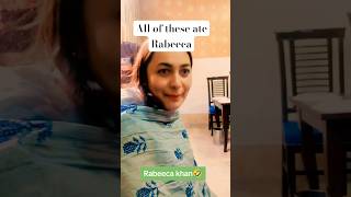 Kha gai Rabeeca ko ye sari 😝 | CMKvlogz | #short #shortvideo #rabeecakhan