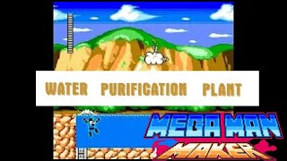 Splash Woman - Water purification plant - 洛克人製作大師 Mega Man Maker