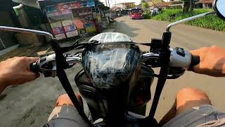 JALAN JALAN DI CIBATOK BOGOR NAIK motor