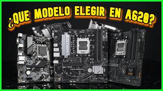 LAS MEJORES PLACAS BASE EN A620 PARA AMD RYZEN 7000