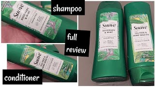 Suave shampoo and conditioner full review