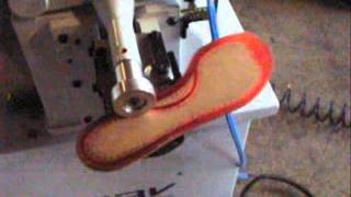 OMAV edge gluing on soles and insoles