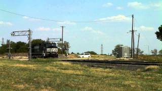 NS 9695 on the KCS alliance sub at Plano, Tx. 08/19/2011 ©