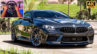 BMW M8 Competition Coupe | Forza Horizon 5 - Steering Wheel Gameplay