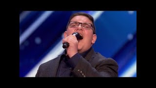 Young Man Get Howie's Golden Buzzer America's Got Talent Geeks 2018