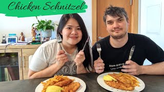 CHICKEN SCHNITZEL || Ayam Katsu versi Jerman || NANAKOCHT