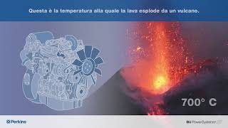 Sapevi che ... un motore Perkins® 854 ha una temperatura dei gas di scarico di circa 700 ° C?