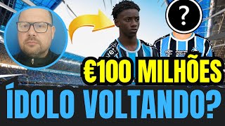 🔵⚫️⚪️ URGENTE ! ACEITOU PROPOSTA !  ÍDOLO VOLTANDO? MULTA MILIONÁRIA ! NOTÍCIAS DO GRÊMIO