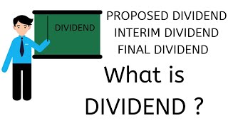 What is Dividend & Types of Dividend | Proposed Interim Final Dividend