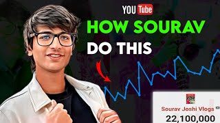 The Secret Behind @souravjvlogs' 22 Million Subscribers