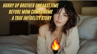 "Hurry Up, Brother! ONE LAST TIME Before Mom Comes Home" | A True Infidelity Story