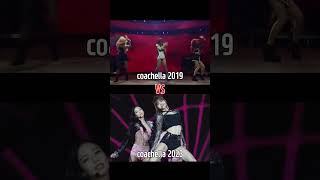 Blackpink Coachella 2023 Vs 2019🤯Which wins!!🤔SUBSCRIBE#shorts