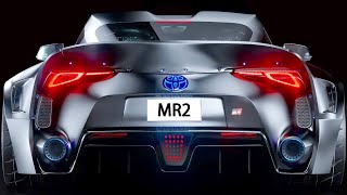 ２０２６ トヨタ 新型 MR2 、スーパーカーが超カッコイイ！1.6L直3気筒ターボエンジンを採用！