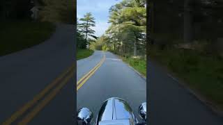 Best Road In MA For A Motorcycle  #harleydavidson #timelapse #backroad