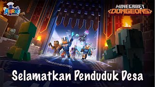 Airriu Menyelamatkan Penduduk Desa || Minecraft Dungeon