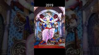 Mumbai cha Samrat 2015 to 2024 #Ganpati# Bappa #morya# #short# video#💖💖💖