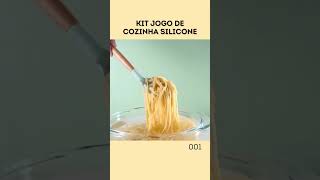 Kit de Utensílios de Cozinha em Silicone