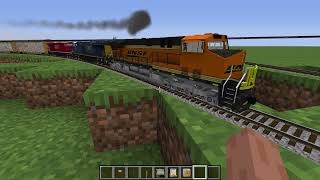 (IR) Minecraft trains