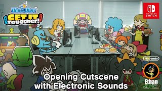 WarioWare: Get It Together! - Opening Cutscene with Electronic Sounds