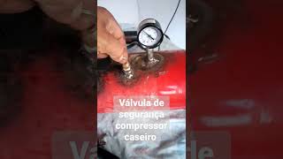 compressor caseiro primeiros testes