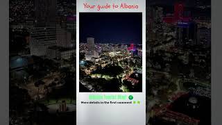 GUIDE to ALBANIA! Tirana ✨ City of Lights #Shorts