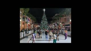 Christmas Celebration Florida Snow Train Ride Carriage Ride and Ice Skating