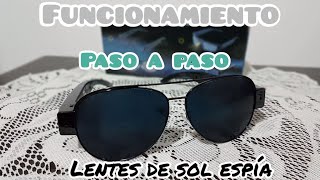 LENTES DE SOL ESPÍA - Modelo aviador | Funcionamiento y paso a paso de éste maravilloso equipo!