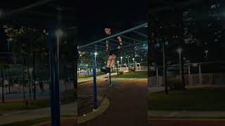 Calisthenics and Monkey bars ft. wifey #shorts #fun #fitness #singapore