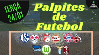 PALPITES DE APOSTAS DE FUTEBOL PARA O DIA 24/01/2023 (TERÇA)!!! CONFIRA AGORA MESMO!