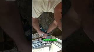 Expert Seam Repair  Flawless Granite Countertop Transformation #kitchen #countertop #repair