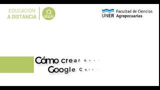 Crear evento en Google calendar