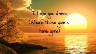 I hope you dance lyrics Lee Ann Womack