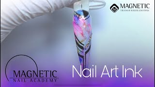 Easy nail art with Nail Art Ink and Black Gel