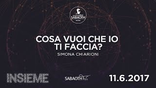 Domenica Gospel@ Firenze | Cosa vuoi che io ti faccia?  - Simona Chiarioni   | 11.06.2017