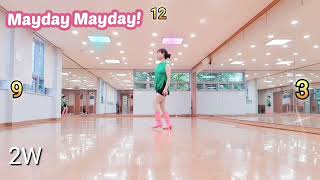 낮은중급Mayday Mayday! Count:48Wall:2 Level:Low Intermediate